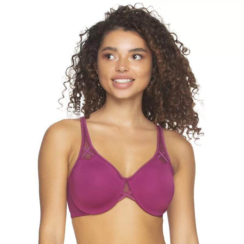 Paramour by Felina Amaranth Minimizer Bra 115087, Womens Purple Product Image