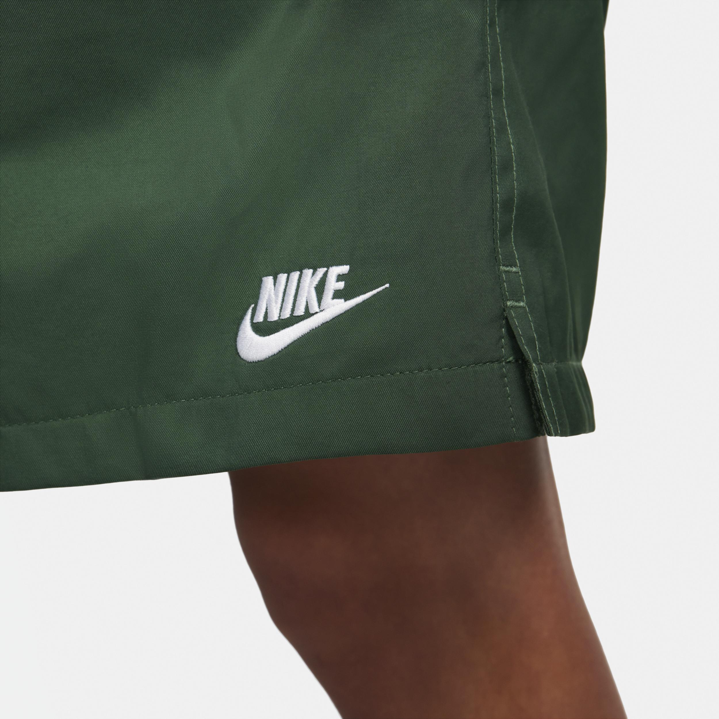 Nike Mens Nike Club Flow Shorts - Mens Fir/White Product Image