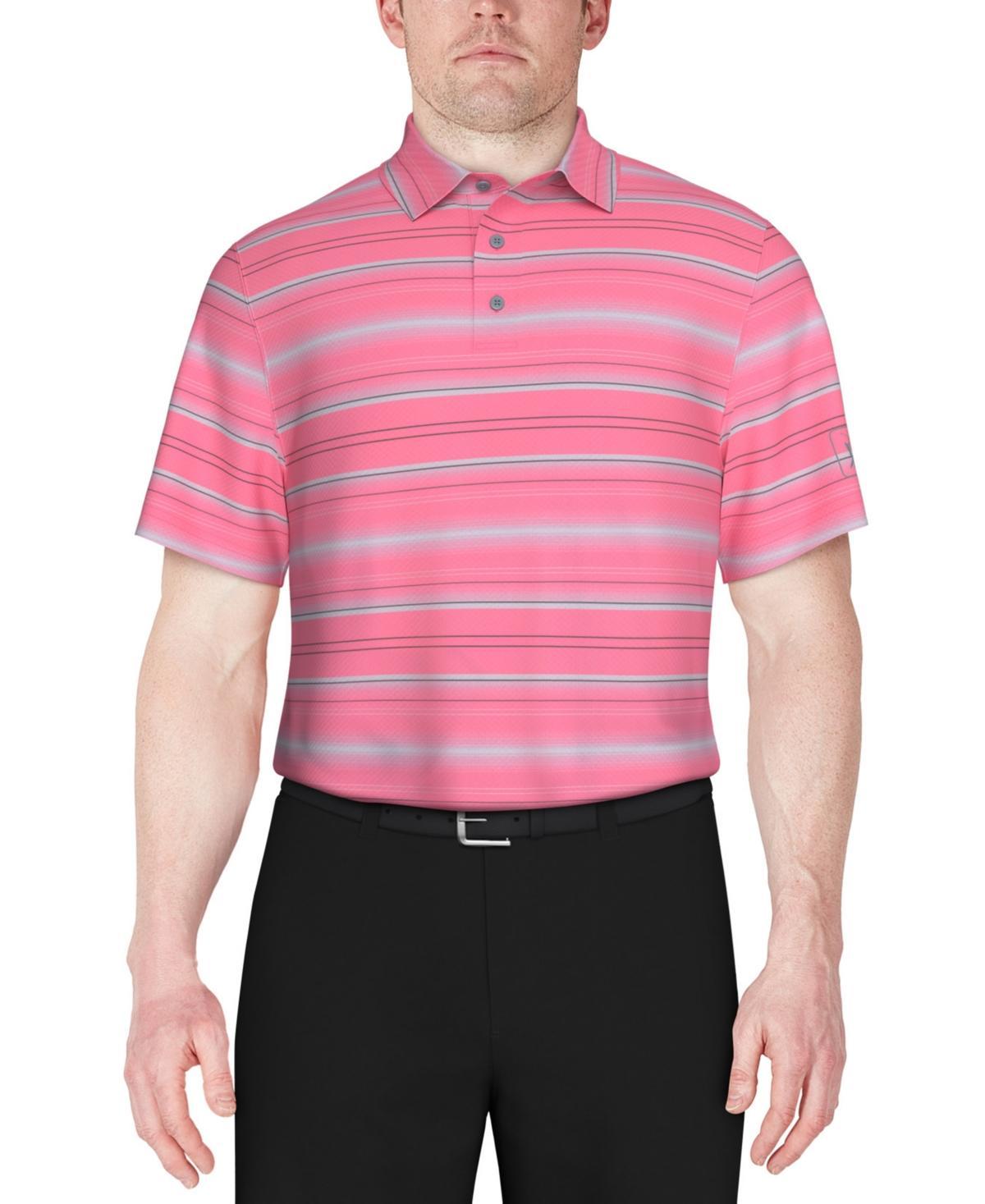 Pga Tour Mens Stretch-Performance Stripe Polo Shirt Product Image