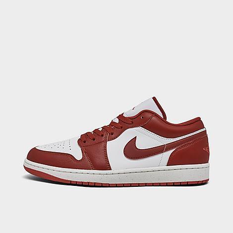 Jordan Mens AJ1 Low SE - Basketball Shoes Red/White Product Image