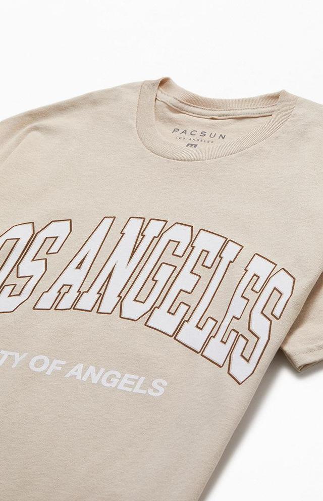 PacSun Mens Los Angeles Collegiate T-Shirt - Brownmall Product Image