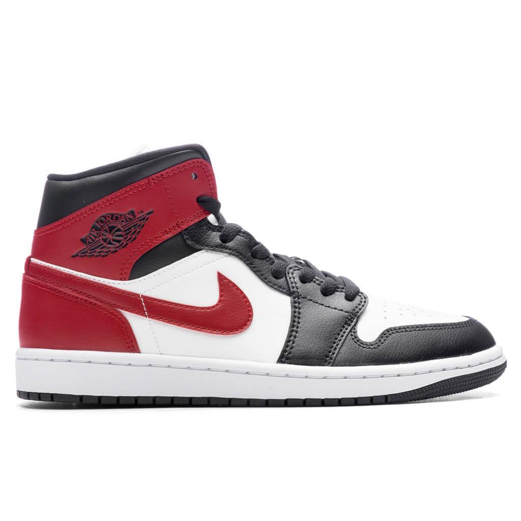 Air Jordan 1 Mid Women's - Sail/Gym Red/Off Noir Female Product Image