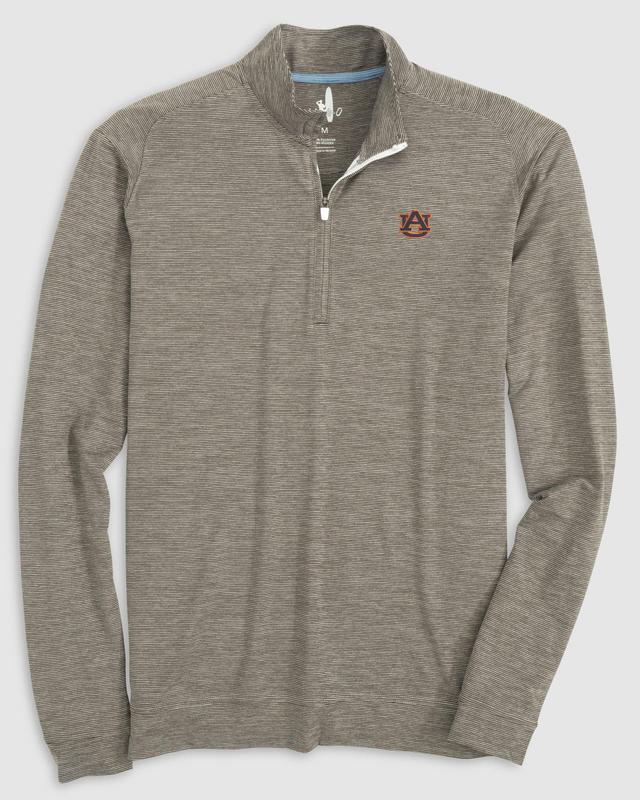 johnnie-O Auburn Vaughn Striped Performance 1/4 Zip Product Image