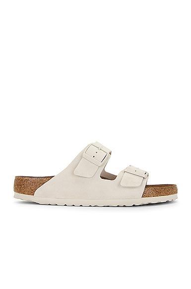 BIRKENSTOCK Arizona Soft Footbed in Antique White - White. Size 42 (also in 41, 43, 44, 45, 46). Product Image