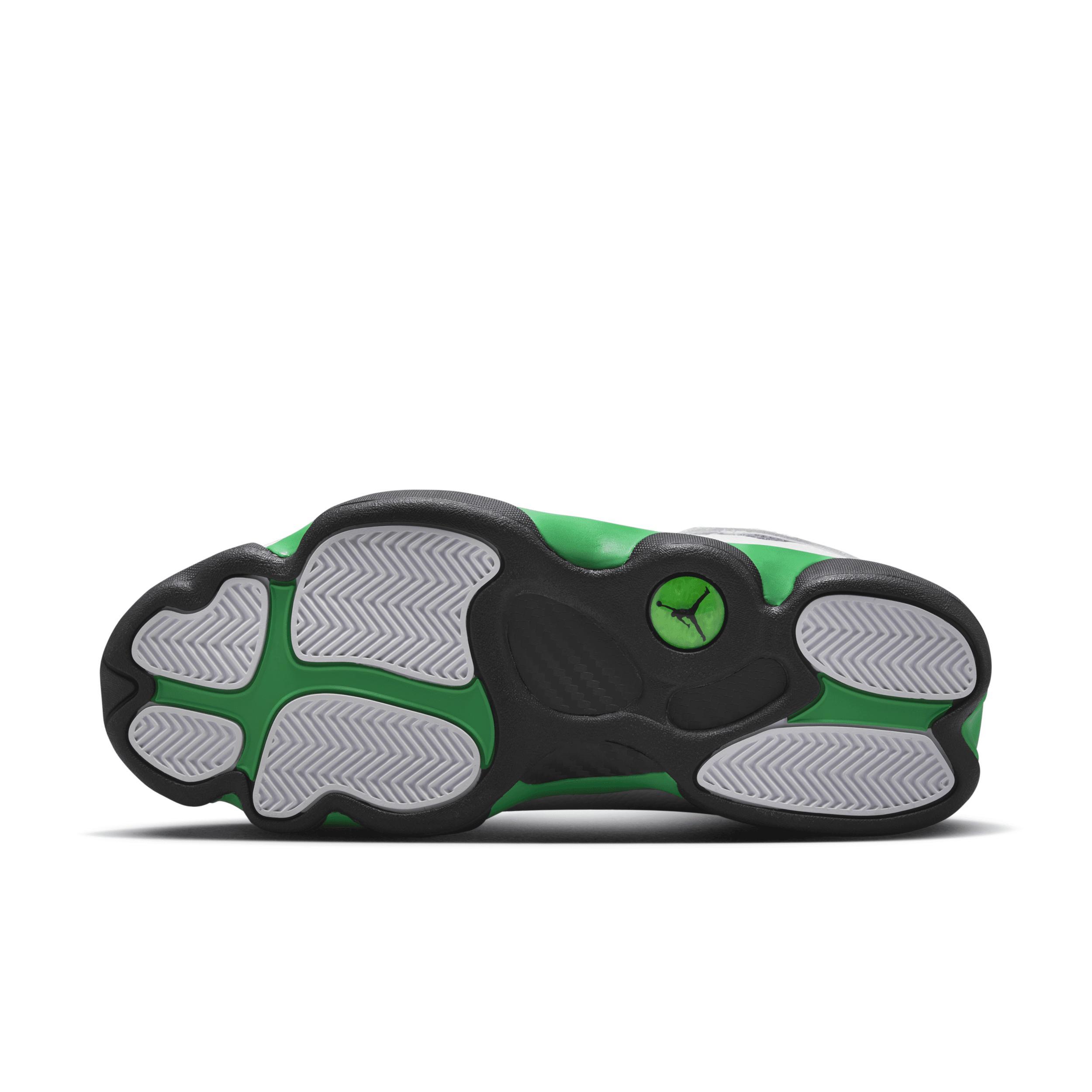 Jordan Mens Jordan 6 Rings - Mens Shoes White/Black/Lucky Green Product Image