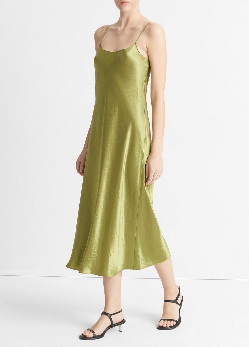 Satin Slip Dress Product Image