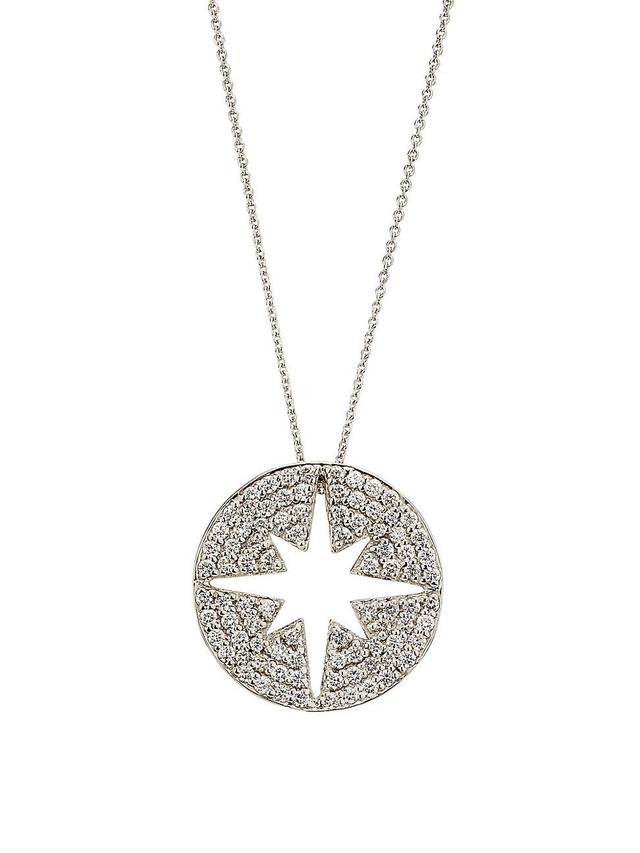 Roberto Coin Diamond Starburst Pendant Necklace Product Image