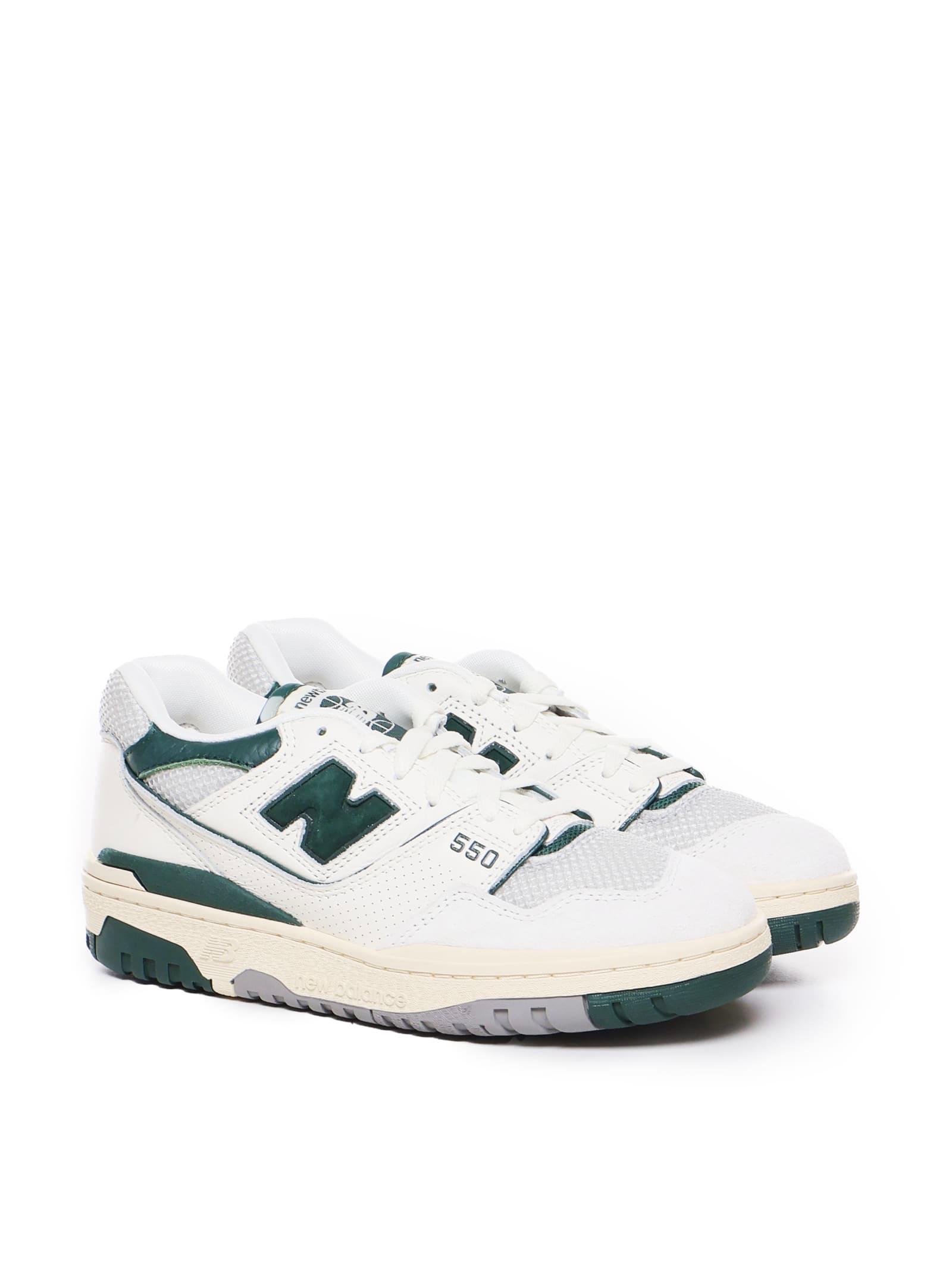 NEW BALANCE Sneakers 550 In Calfskin In Mixed Colours Product Image