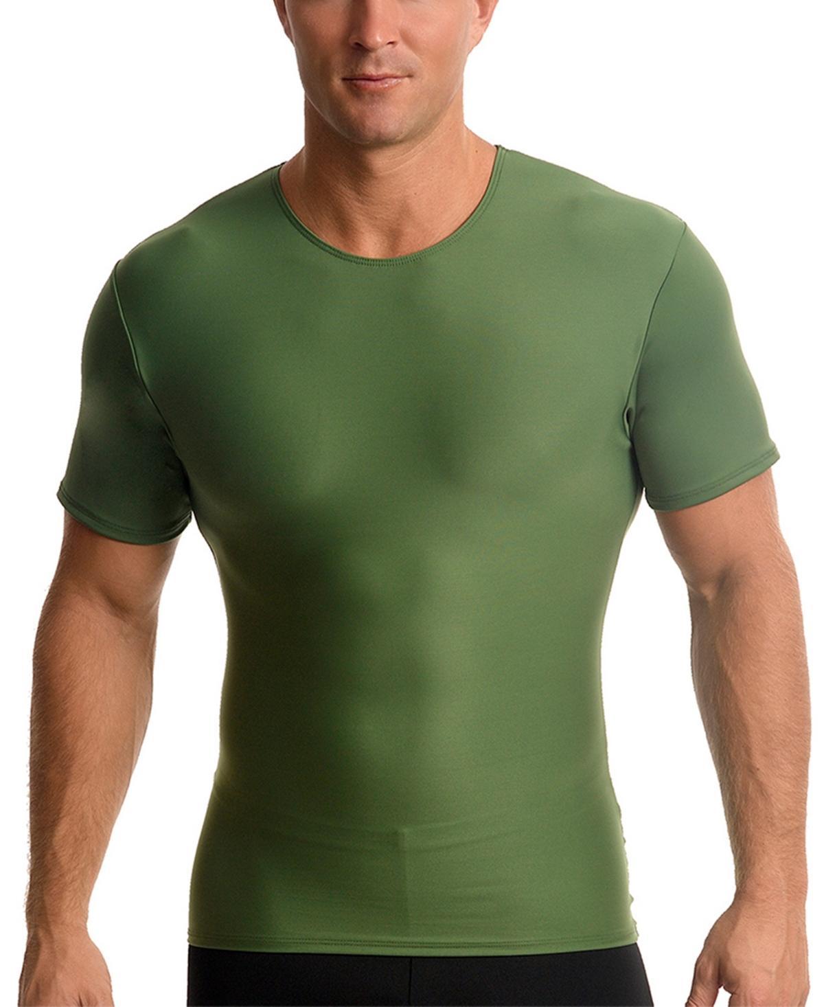 Instaslim Mens Compression Activewear Short Sleeve Crewneck T-shirt Product Image