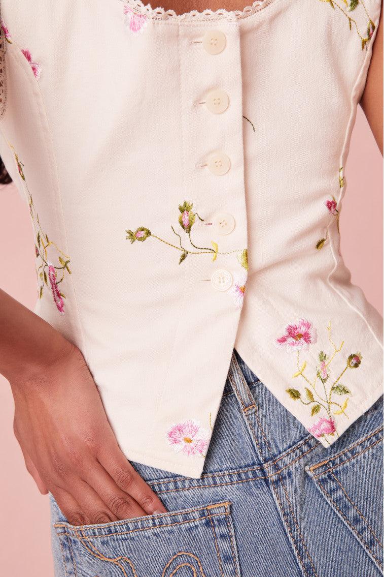 Rhapsody Floral Bustier Product Image