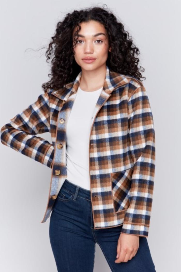 Reversible Plaid Jacket Product Image