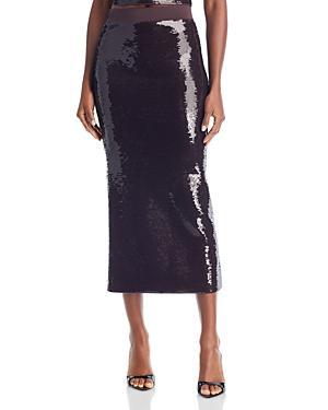 A. l.c. Joan Sequin Pencil Skirt Product Image