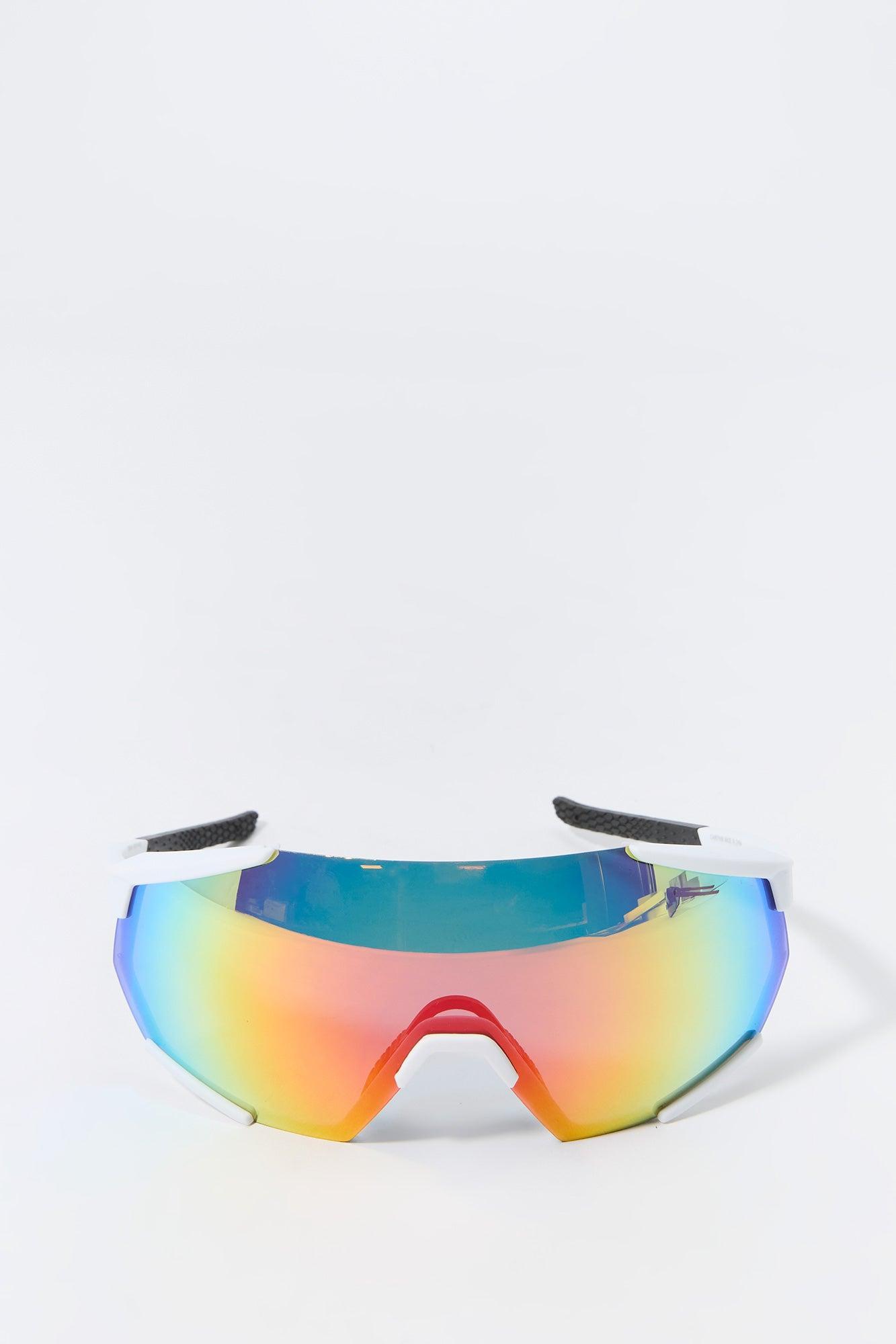 Sport Shield Tinted Sunglasses Male Product Image