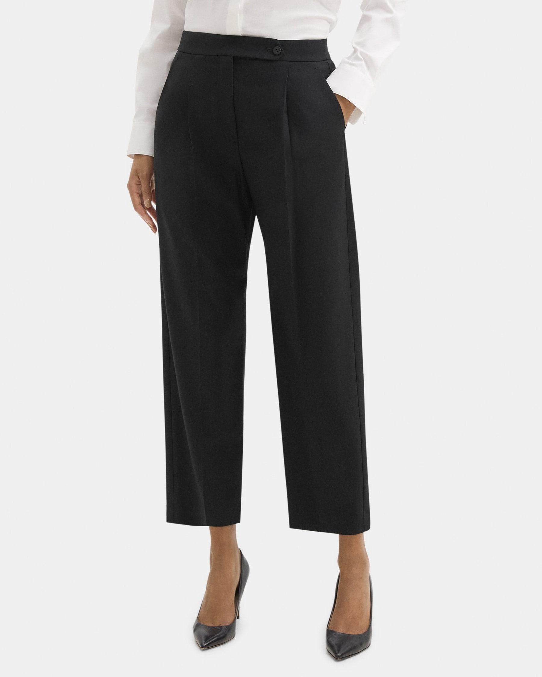 Pleated Pant in Sevona Stretch Wool Product Image