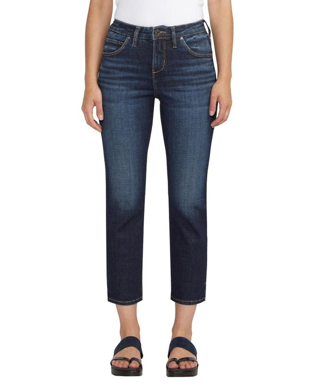 JAG Ruby Mid Rise Crop Straight Leg Jeans Product Image