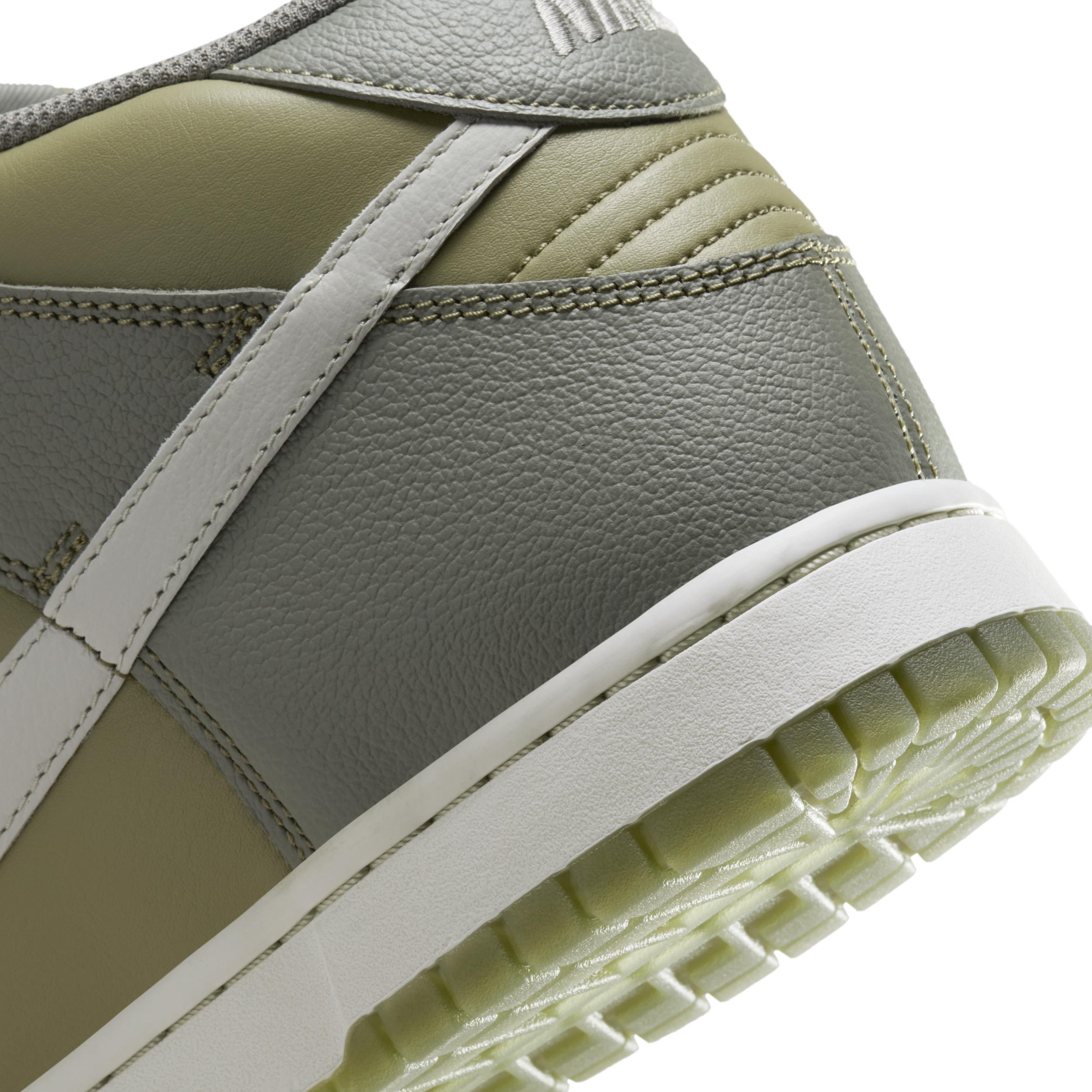 Dunk Mid Basketball Sneaker In Dark Stucco/light Bone/olive Product Image