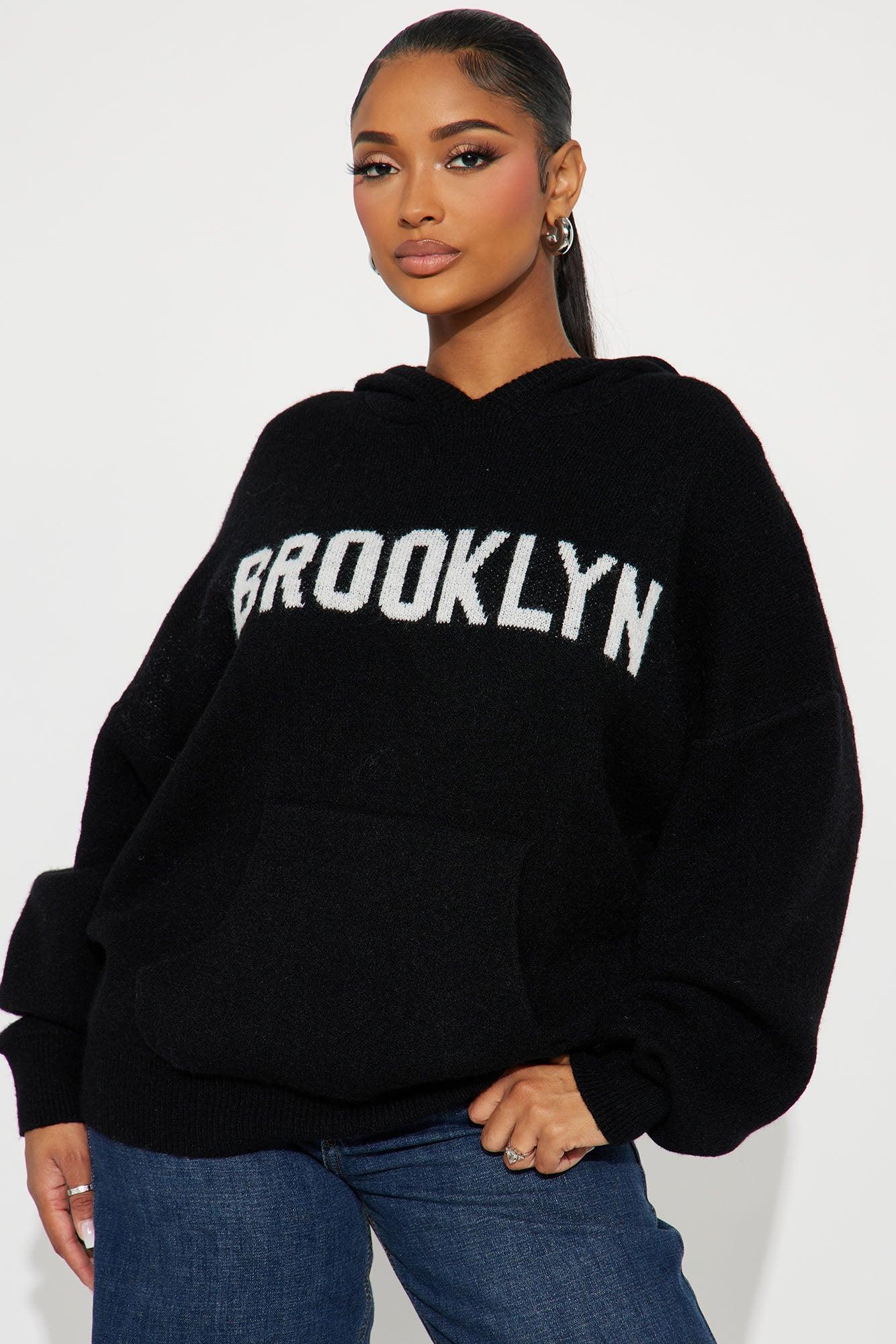 Brooklyn Hooded Sweater - Black/combo Product Image