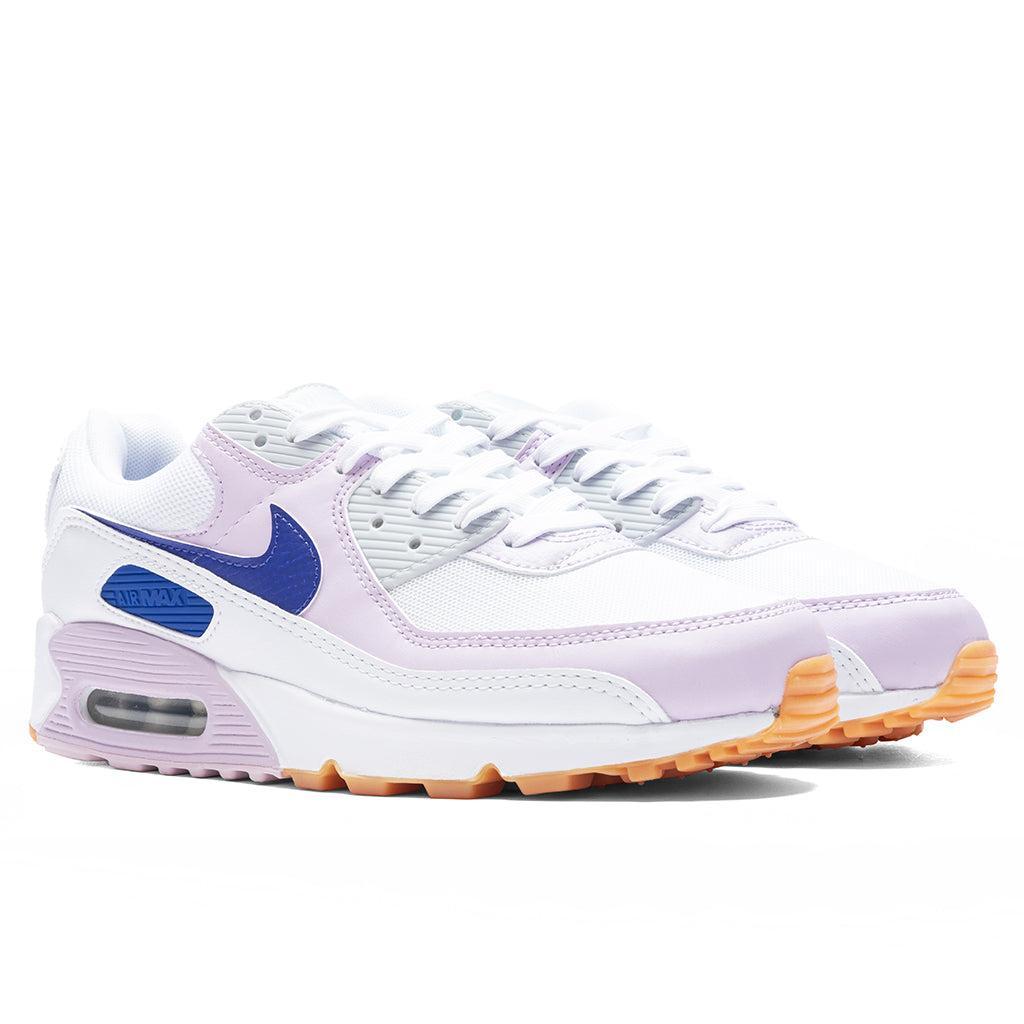 Women's Air Max 90 - White/Lapis/Pure Platinum Female Product Image