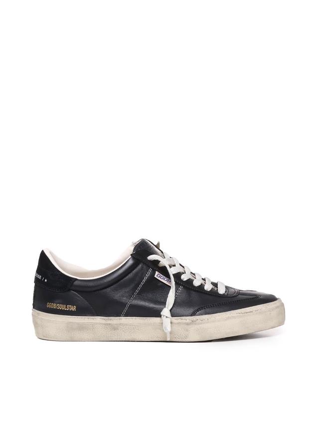 Sneakers With Application In Black Product Image