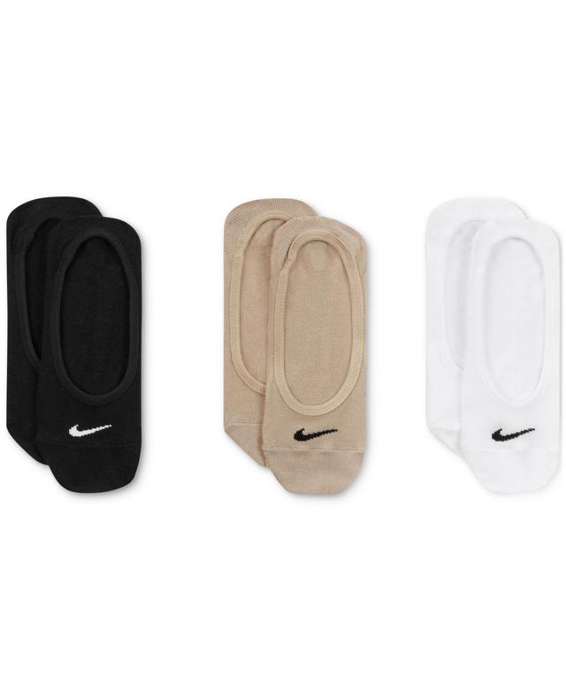 Nike Unisex Nike Everyday Lightweight Training Footie Socks 3 Pairs Product Image