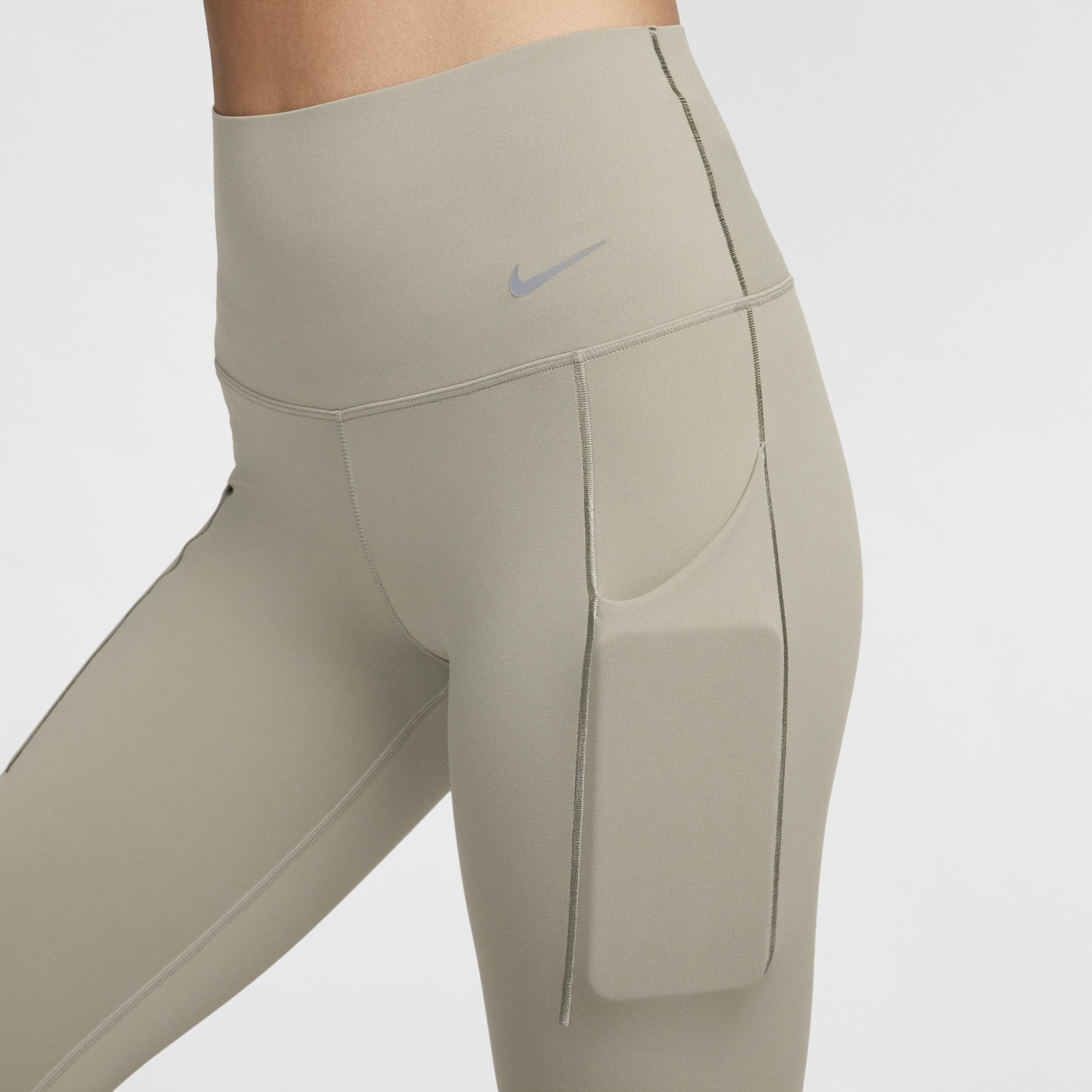 Nike Womens Nike Universal High Rise DF 7/8 Tight - Womens Light Army/Black Product Image