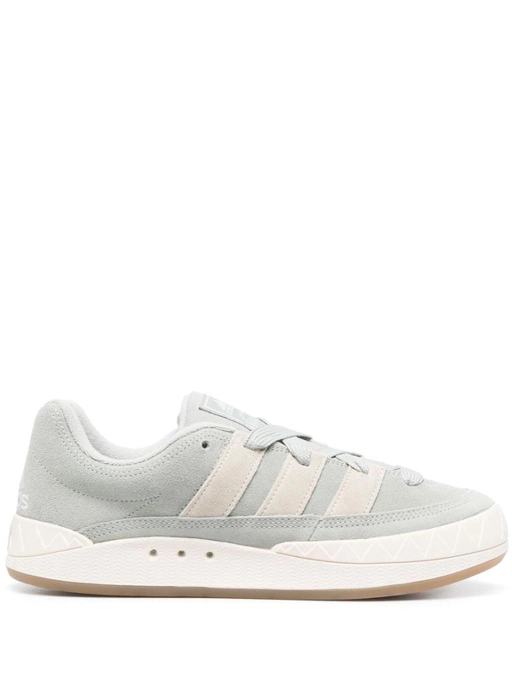 Adimatic Sneakers In Silver Pebble/white Product Image