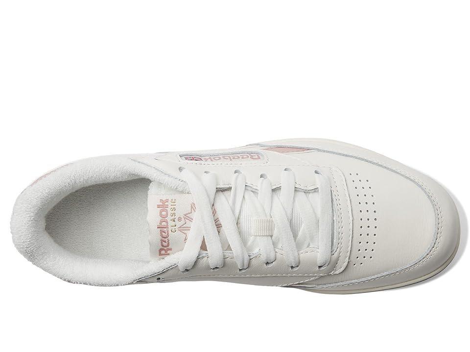 Womens Reebok Club C Double Athletic Shoe - Chalk / Smokey Rose Product Image