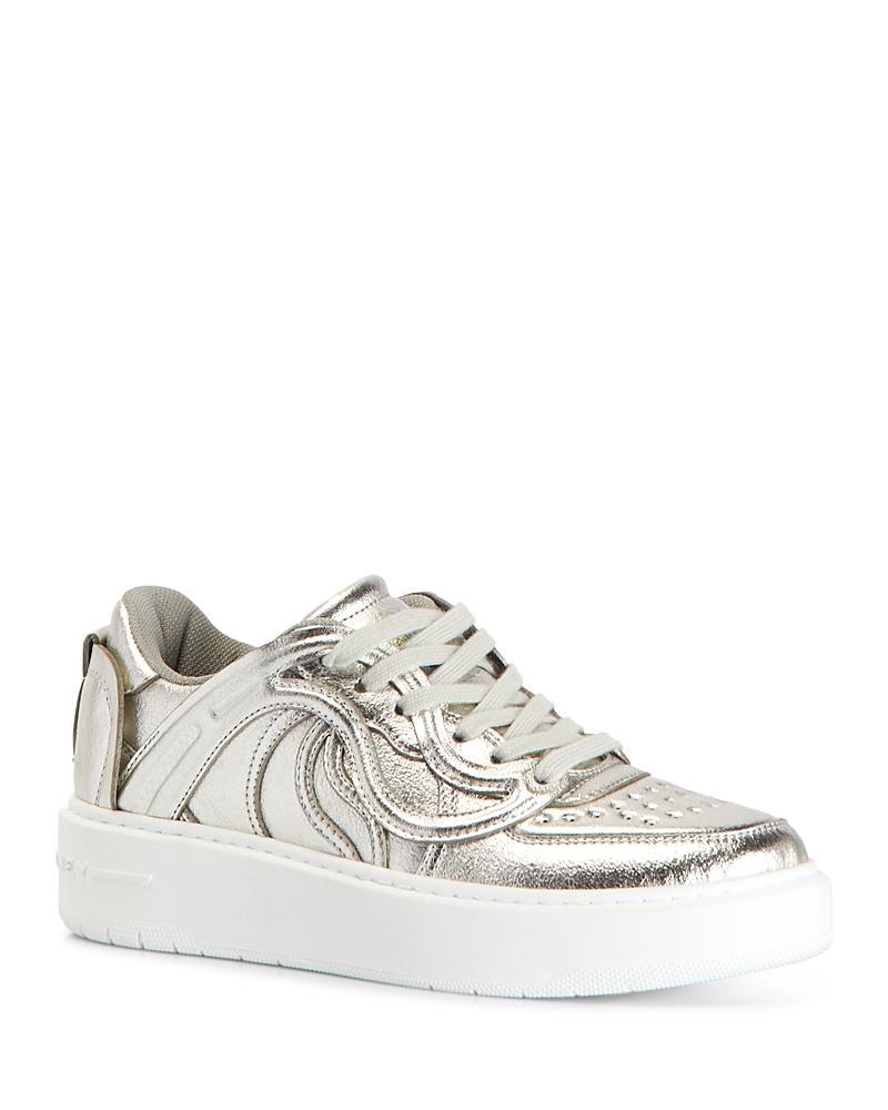 Stella McCartney Womens S-Wave Lace Up Sneakers Product Image