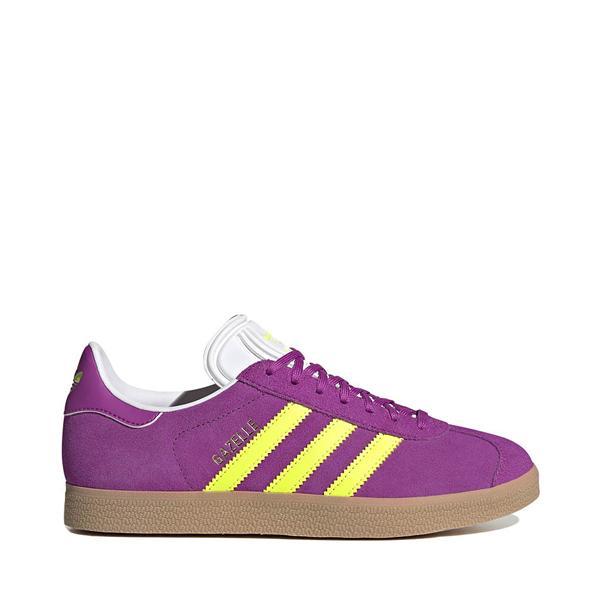 Womens adidas Gazelle Athletic Shoe Burst / Solar Yellow / Off White Product Image