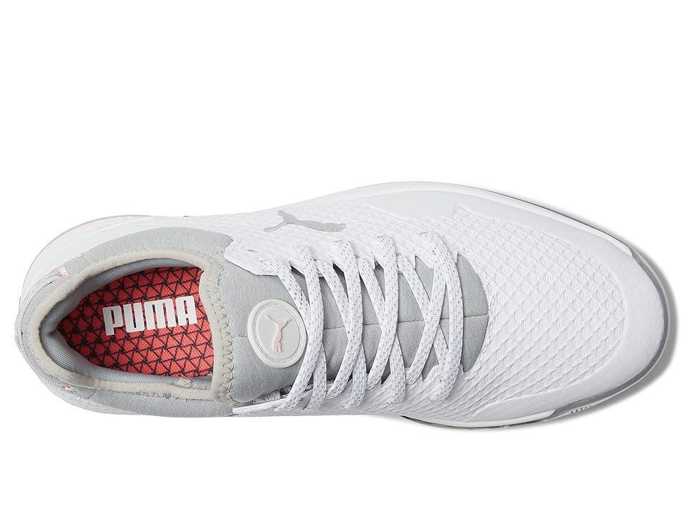 PUMA Golf ProAdapt Alphacat Golf Shoes (Puma /Puma Silver/Pink Lady) Women's Golf Shoes Product Image