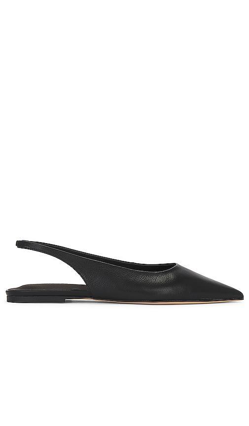 Tony Bianco Javier Flat in Black. - size 5 (also in 5.5, 6, 6.5, 7, 7.5, 8, 9) Product Image