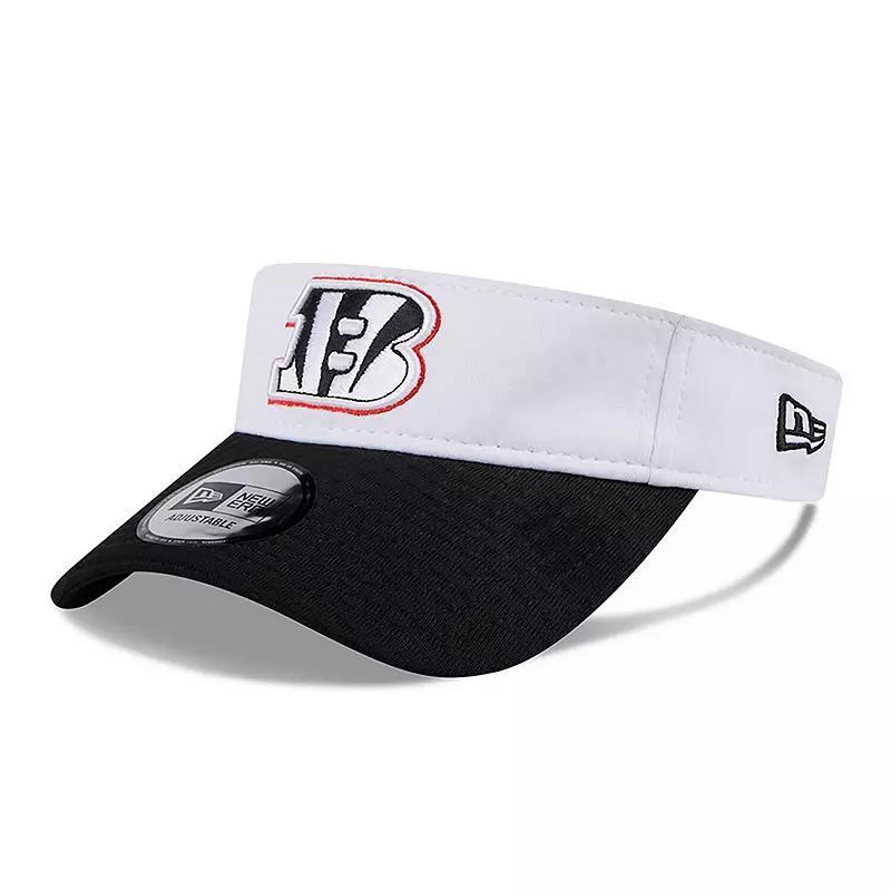 Mens New Era /Black Cincinnati Bengals 2024 NFL Training Camp Adjustable Visor Product Image