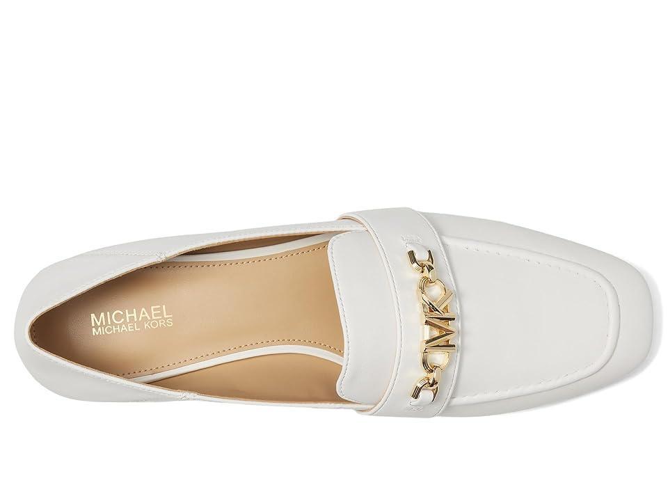 MICHAEL Michael Kors Tiffanie Loafer (Optic ) Women's Flat Shoes Product Image