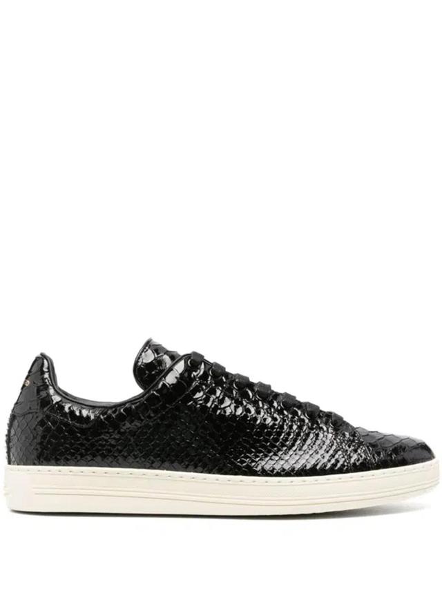 Logo-print Sneakers In Black Product Image