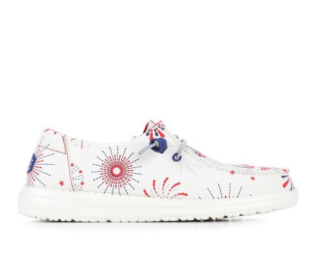 Women's HEYDUDE Wendy Fireworks Casual Shoes Product Image