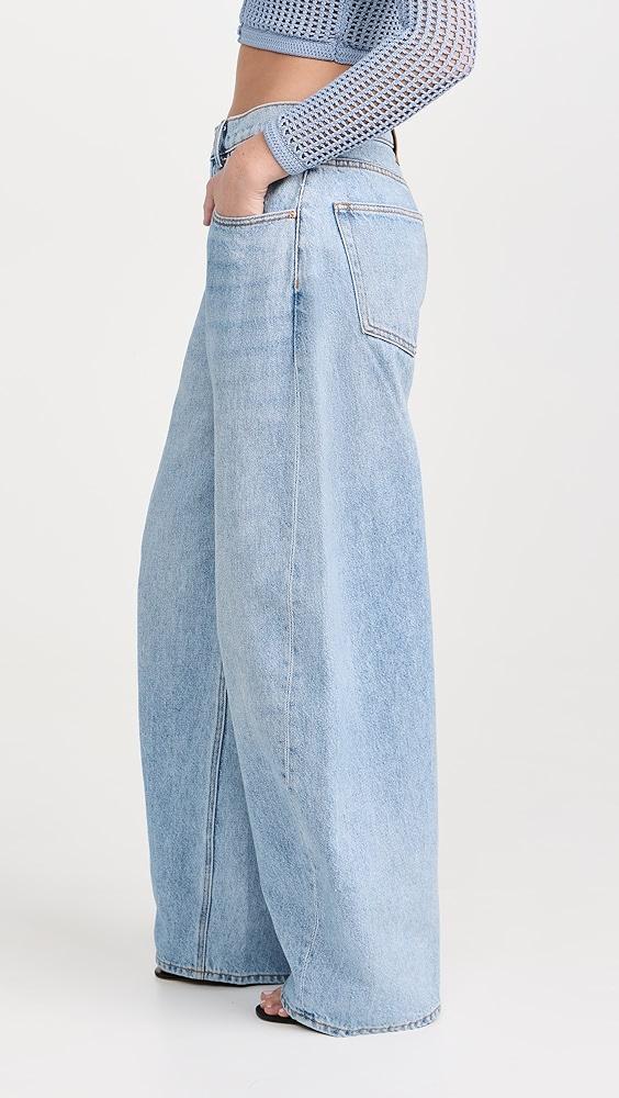 Alexander Wang Oversized Rounded Jeans | Shopbop Product Image