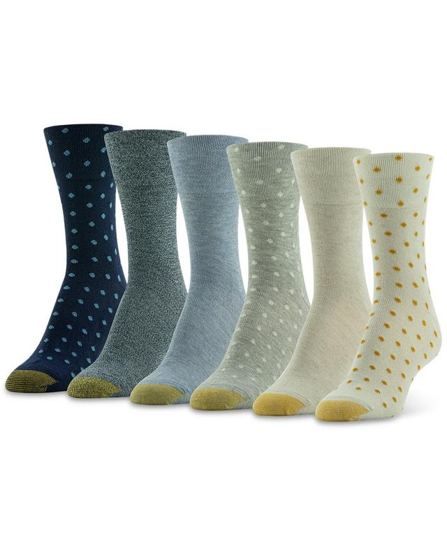 Women's 6-Pk. Casual Polka Dot Midi Socks Product Image