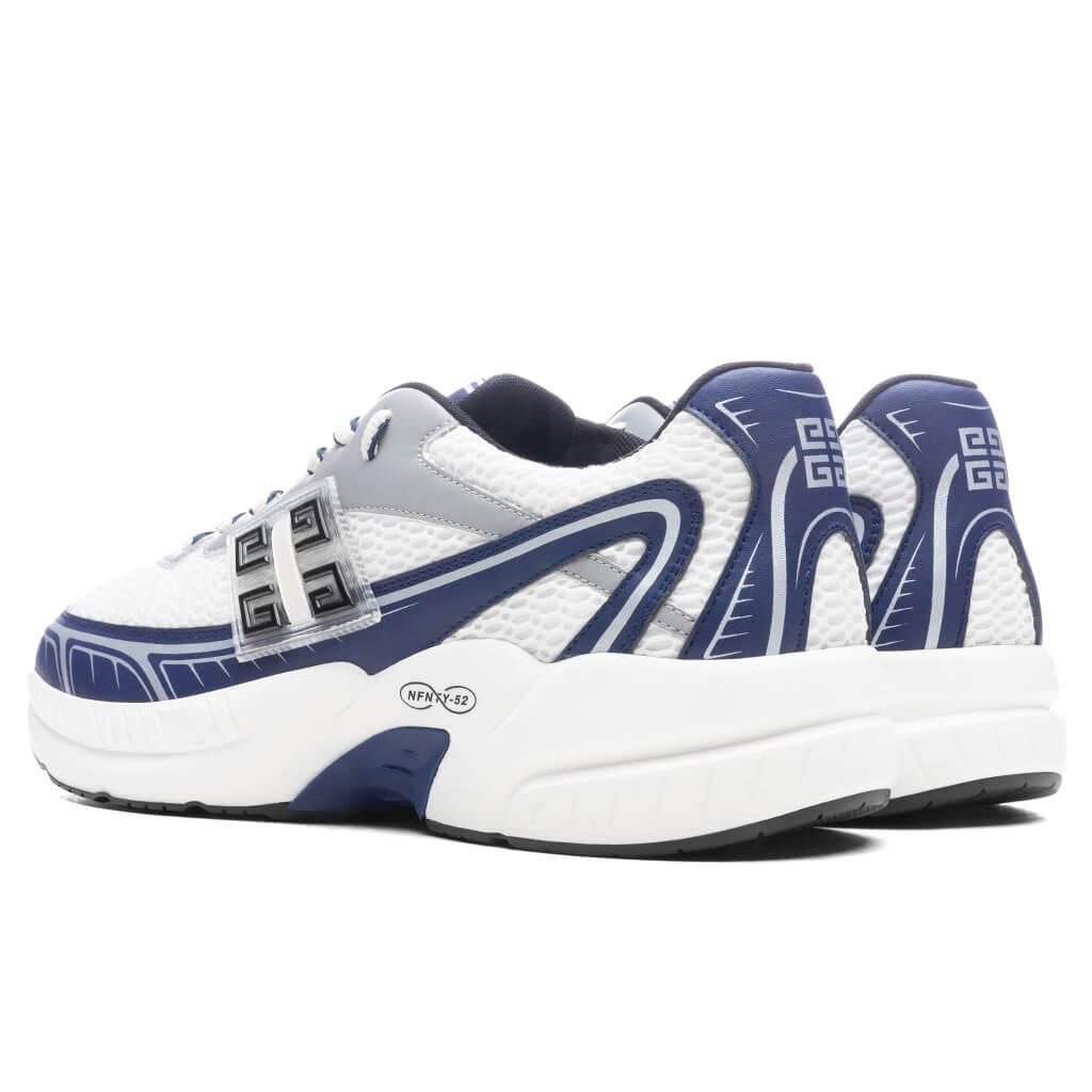 NFNTY-52 Synthetic Leather and Mesh Sneakers - Navy/ White Male Product Image