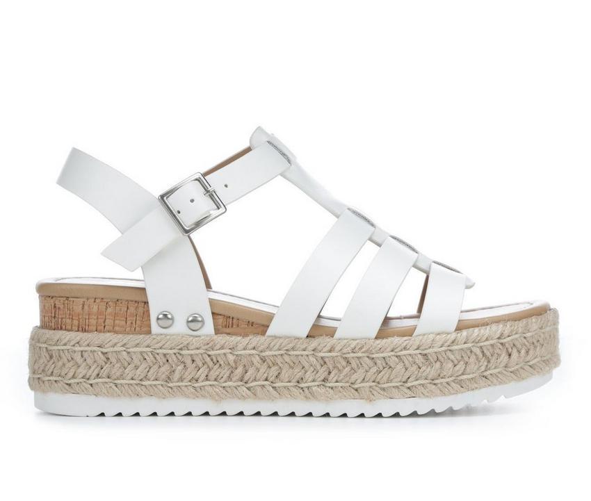 Women's Soda Trader Espadrille Wedge Sandals Product Image