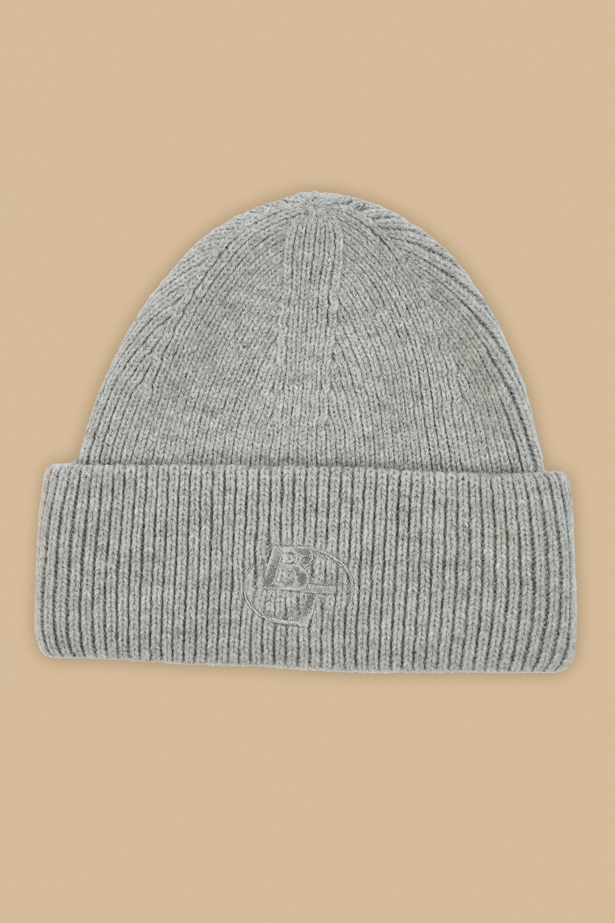 Knit Beanie in Heather Grey Product Image