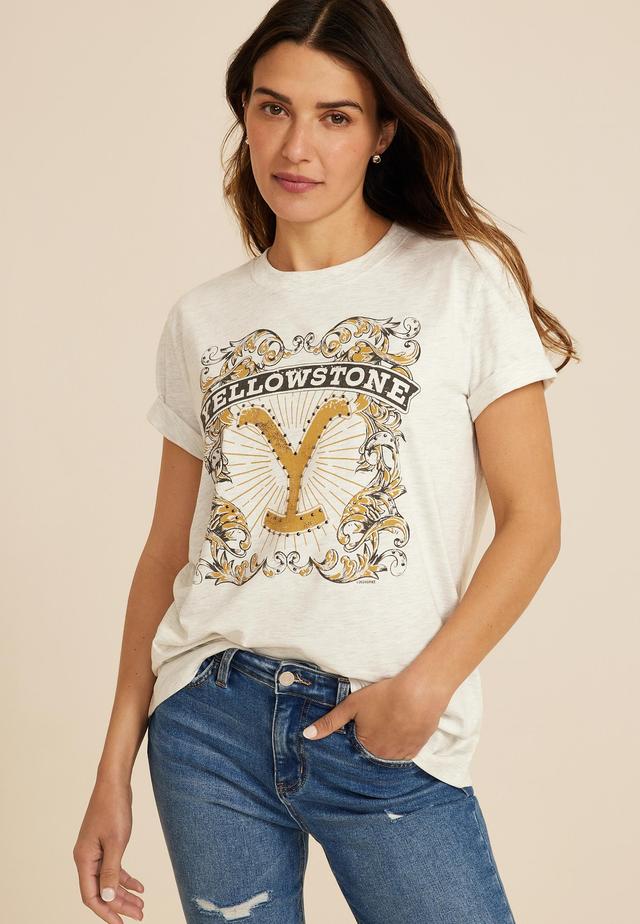 Yellowstone Oversized Fit Graphic Tee Product Image