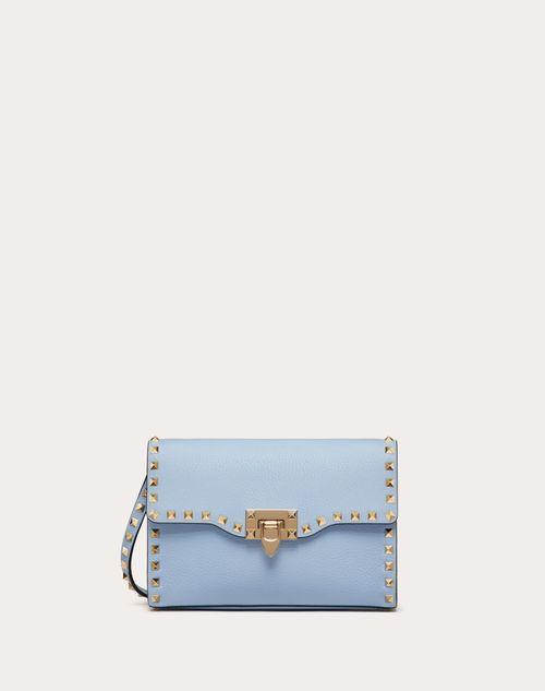 SMALL ROCKSTUD GRAINY CALFSKIN CROSSBODY BAG Product Image