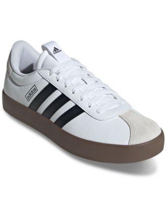 adidas Mens adidas VL Court 3.0 - Mens Running Shoes Preloved Green/Aluminium/Cloud White Product Image