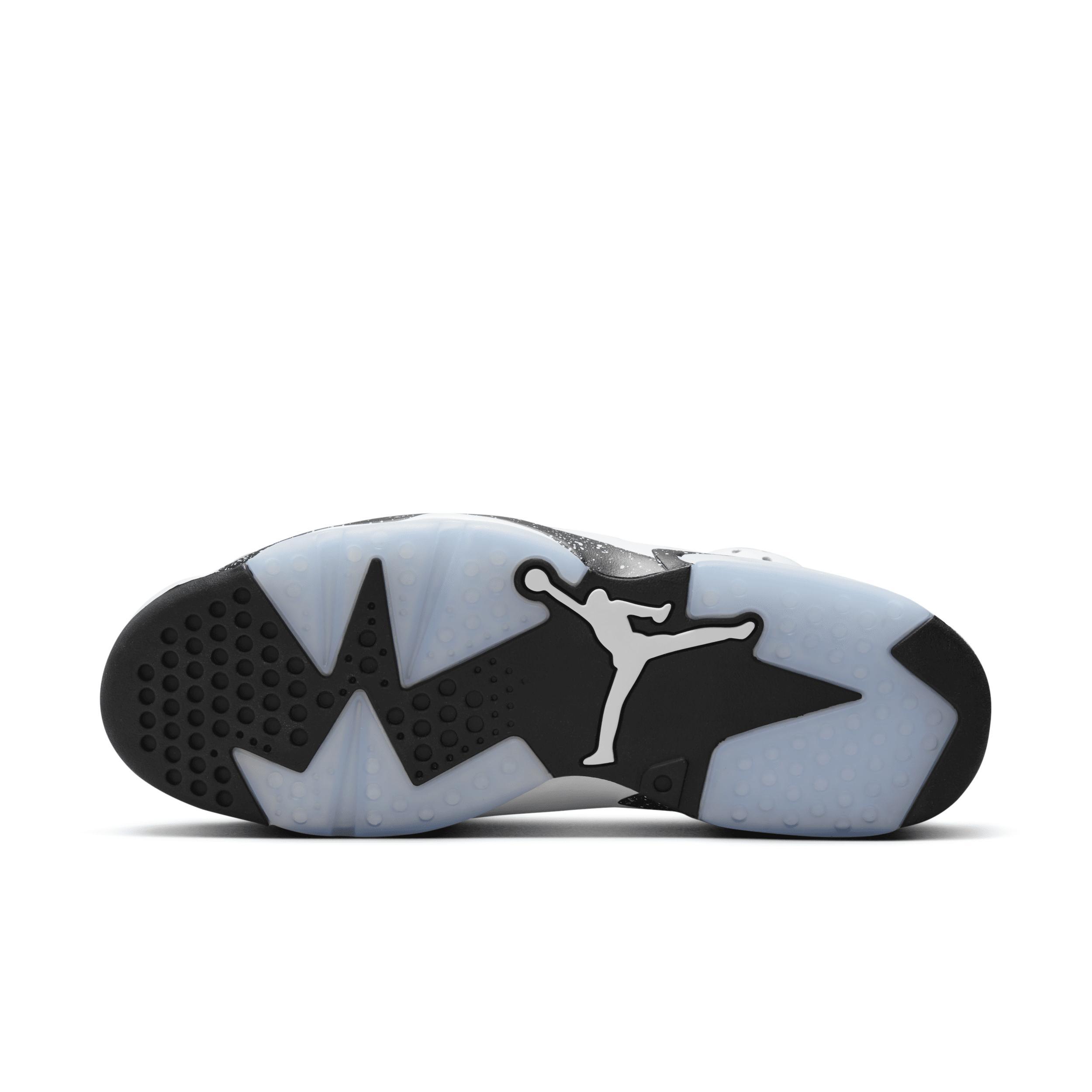 Jordan Mens Retro 6 - Basketball Shoes White/Black Product Image