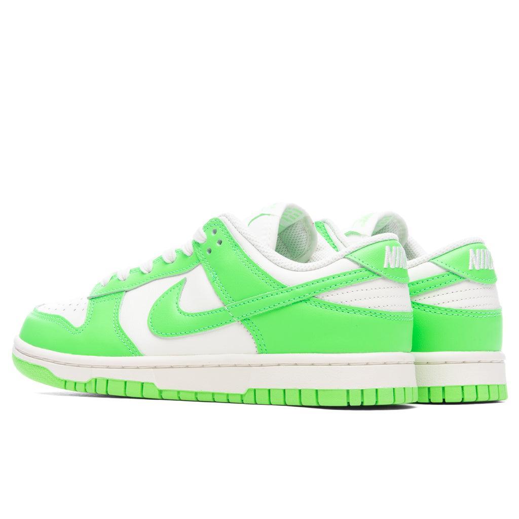 Women's Dunk Low - Sail/Green Strike Female Product Image