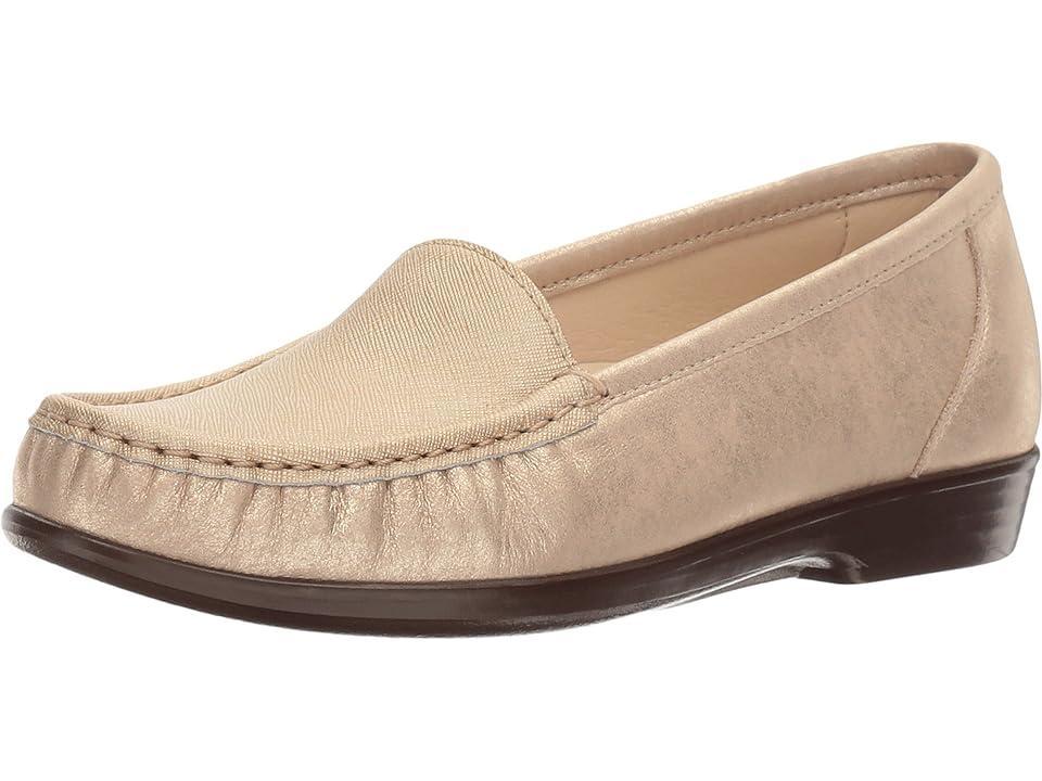 SAS Simplify Comfort Loafer (Lusso/M-Gold) Women's Shoes Product Image