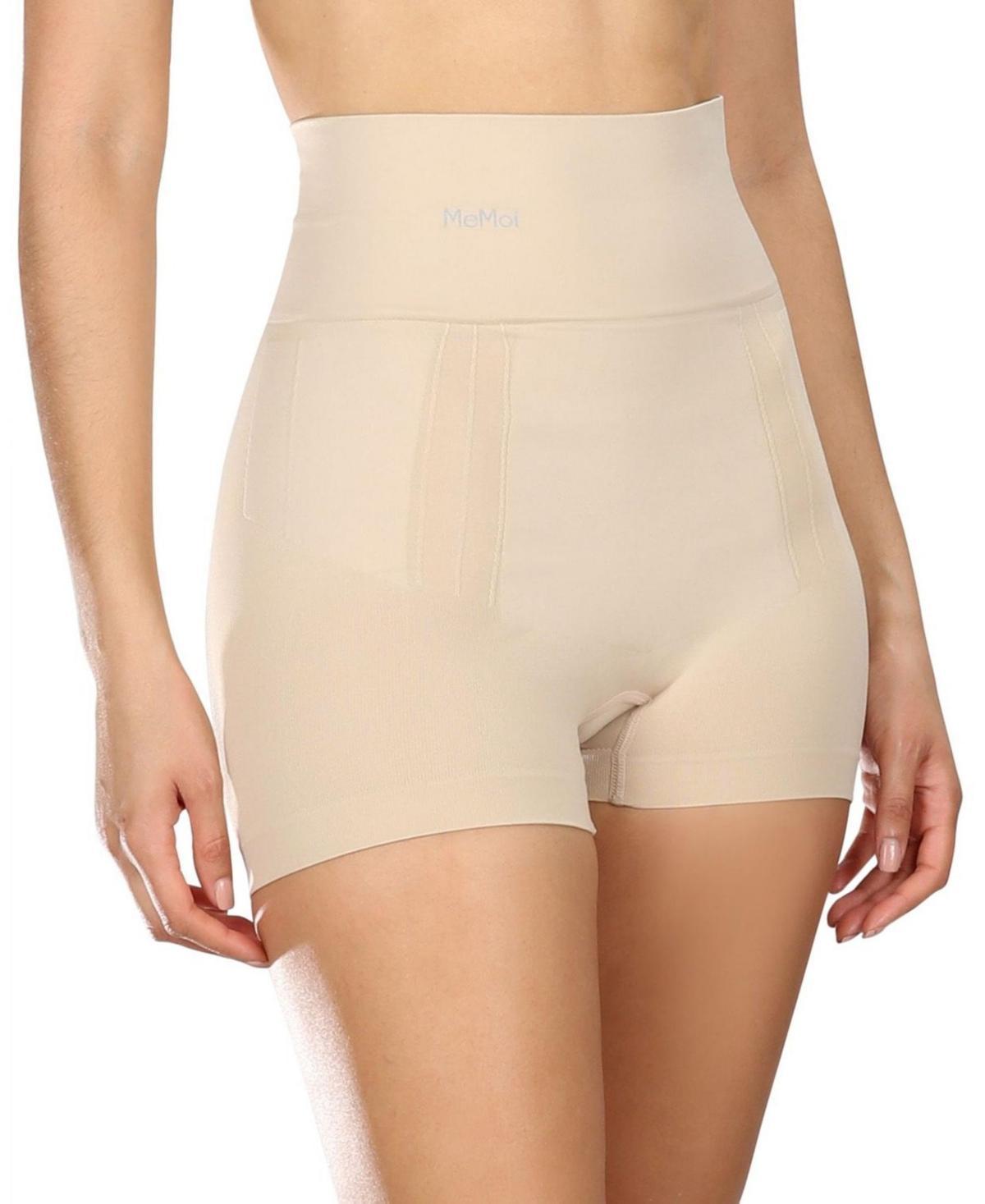 MeMoi Womens High Waist Sculpted Boyshort Shapewear - Nude Product Image