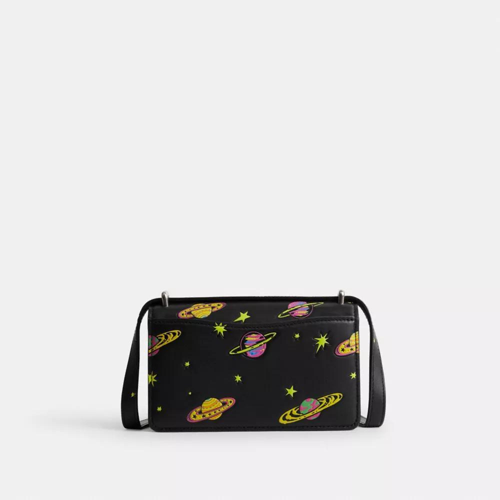 Cosmic Coach Bandit Crossbody Bag With Planet Print Product Image