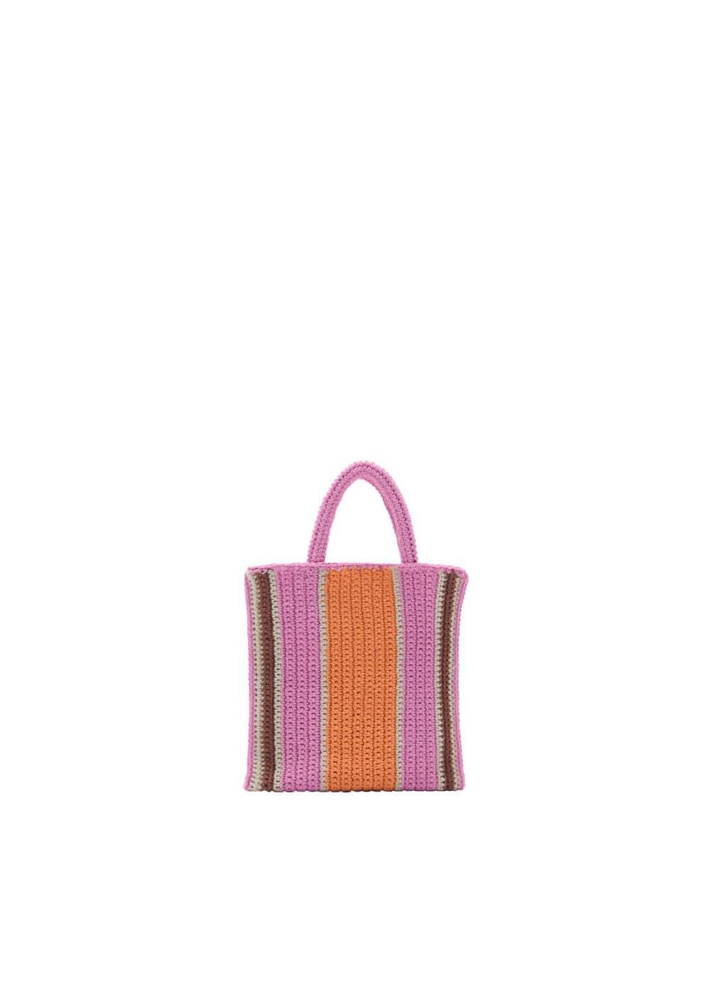 MANGO - Crochet shopper bag - One size - Women Product Image