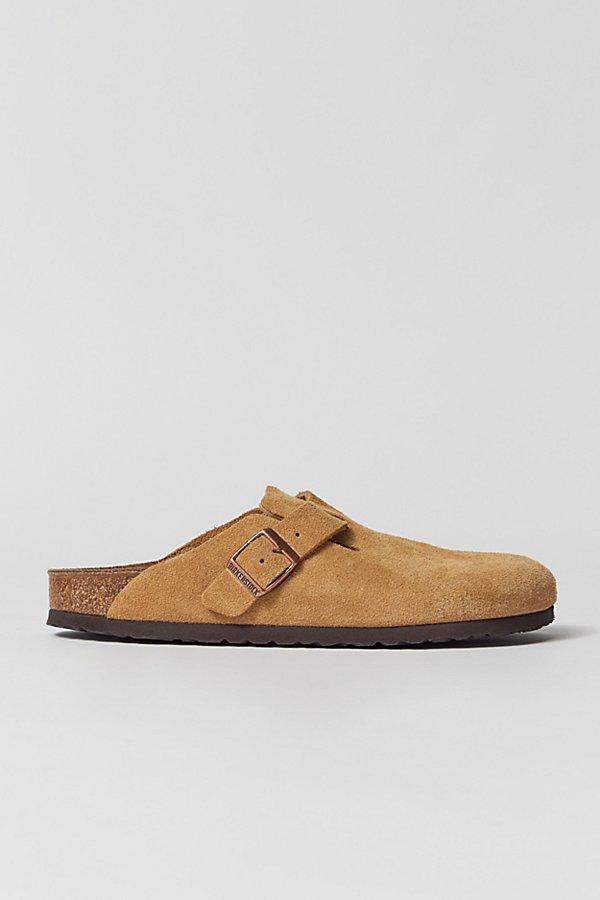 Birkenstock Boston Suede Clog Womens at Urban Outfitters Product Image